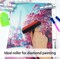 Diamond Painting Tools and Accessories,16 PCS Diamond Gem Art Tool Kits with Diamond Painting Pen,Glue Clay,Plastic Trays DIY Diamond Painting Accessories Art Supplies